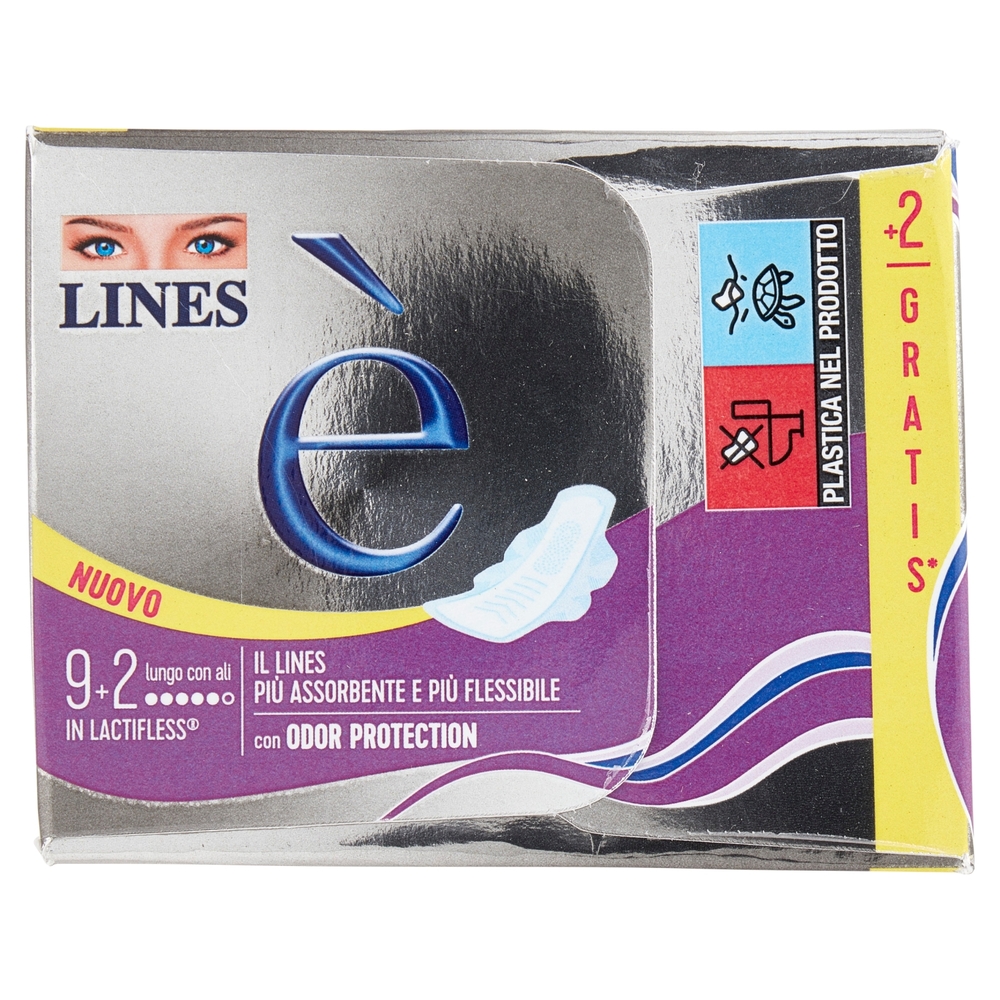 Lines è lungo con ali 9+2 pz